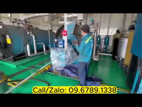 Vệ Sinh Lò Hơi Đốt Dầu Cho Tập Đoàn SX Thuốc Pharmacity Hàng Đầu Ở Bình Dương - Vương Long Boiler