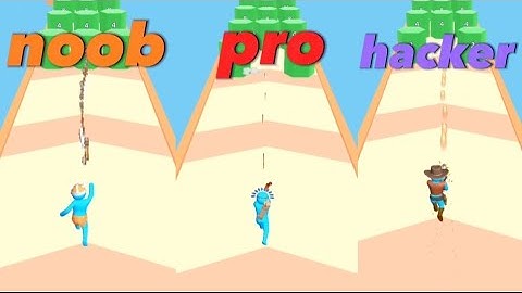 NOOB VS PRO VS HACKER in crowd evolution Courageous class