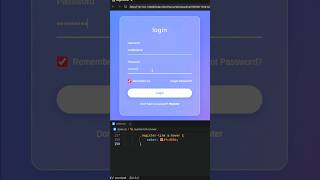 Create Login &amp; Register Page Using HTML, CSS &amp; JavaScript | Easy Frontend Tutorial 🚀