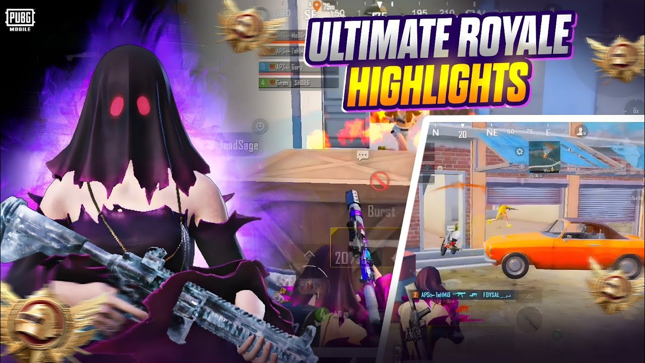 Ultimate Royale Crazy Clutch Moments 😱 | PUBG Mobile Highlights - YouTube