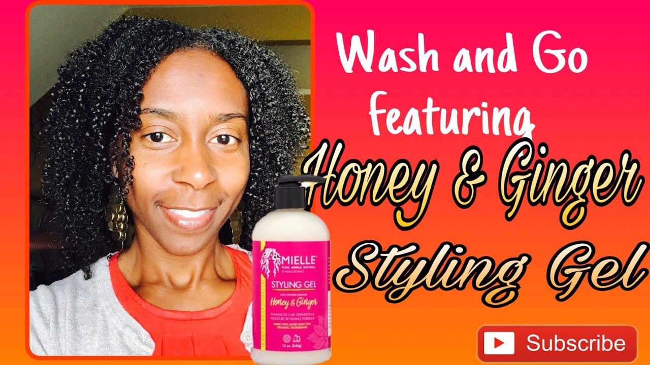 Mielle Organics Honey & Ginger Styling GelWashNGo w/ Pictures YouTube