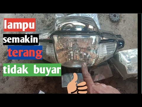 Cara mengatasi lampu  yg sinarnya buyar kurang  terang  YouTube