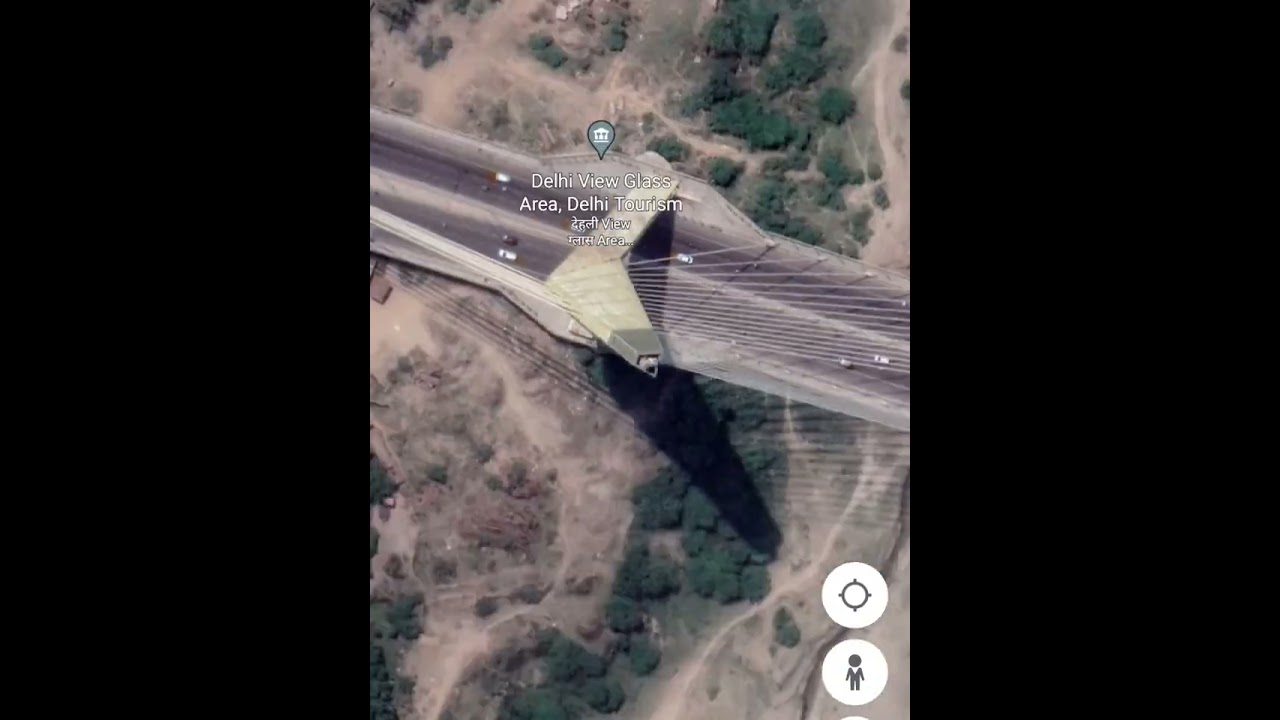 Signature Bridge || Delhi's biggest Suspension Bridge || Zoom in maping video || Delhi || 