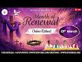 LIVE Month Of Renewal 13 March 2026 Divine UK