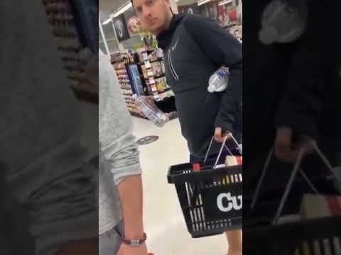 A shopper spotted one of the officers involved in George Floyd's death.