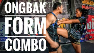 Muayboran Techniques Combo From Ongbak Form Ep.1