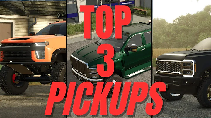 TOP 3 PICKUPS FOR CONSOLE | Farming Simulator 25