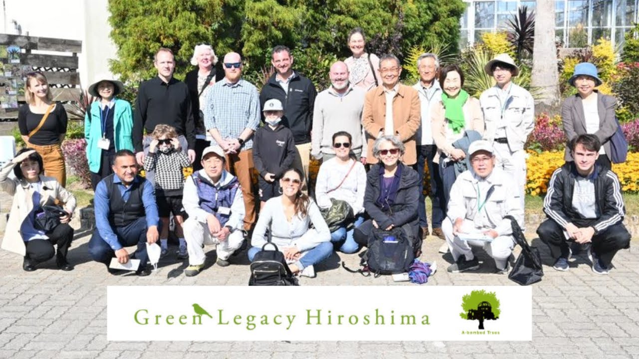 Green Legacy Hiroshima — Renowned American Scientists Visit Hiroshima’s Survivor Trees