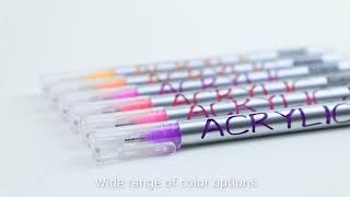 A.Ni Acrylic Gel Pen #b2b #art #artist #stationery #drawing #chinesefactory