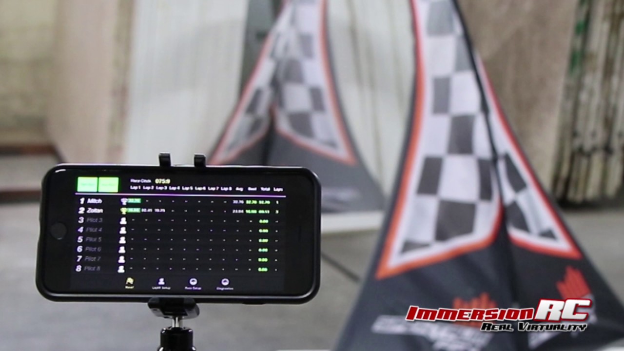 Testing the LapRF Indoors - LapRF in Action