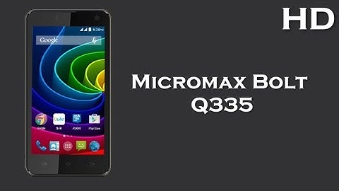 Micromax Bolt Q335 listed online with 1.2GHz Quad Core Processor, 512MB RAM, Android 4.4 KitKat