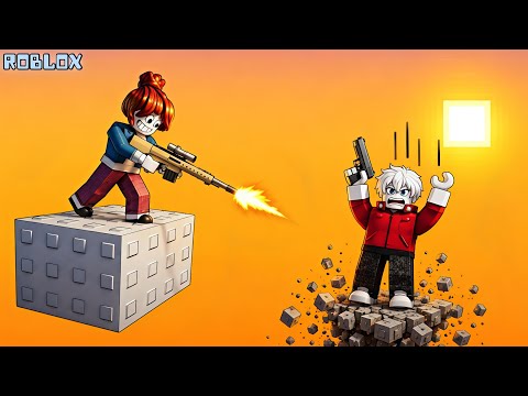 LAST SECOND Clutch Win in BONK &amp; BLOCK [1v1v1] ROBLOX #roblox #1v1v1