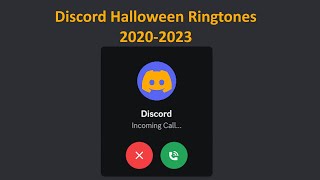 All Discord Halloween Ringtones (2020-2023)