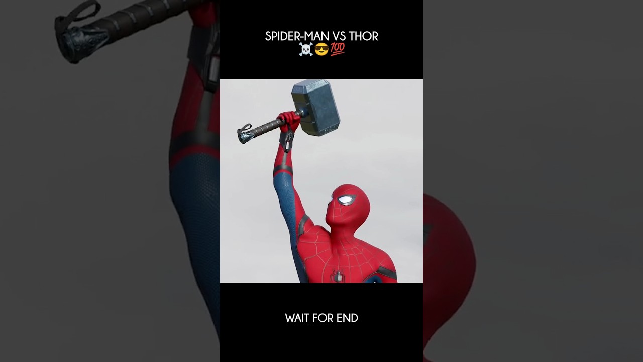 SPIDER-MAN 🕷️ VS. THOR ☠️😎💯 TOM HOLLAND 💀 ATTITUDE STATUS 🔥🗿