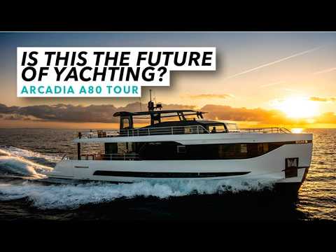 Is this new 80 footer the Future of boating? | Arcadia A80 full tour | Motor Boat & Yachting
