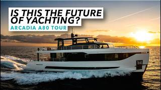 Download Lagu Is this new 80 footer the Future of boating? | Arcadia A80 full tour | Motor Boat \u0026 Yachting MP3