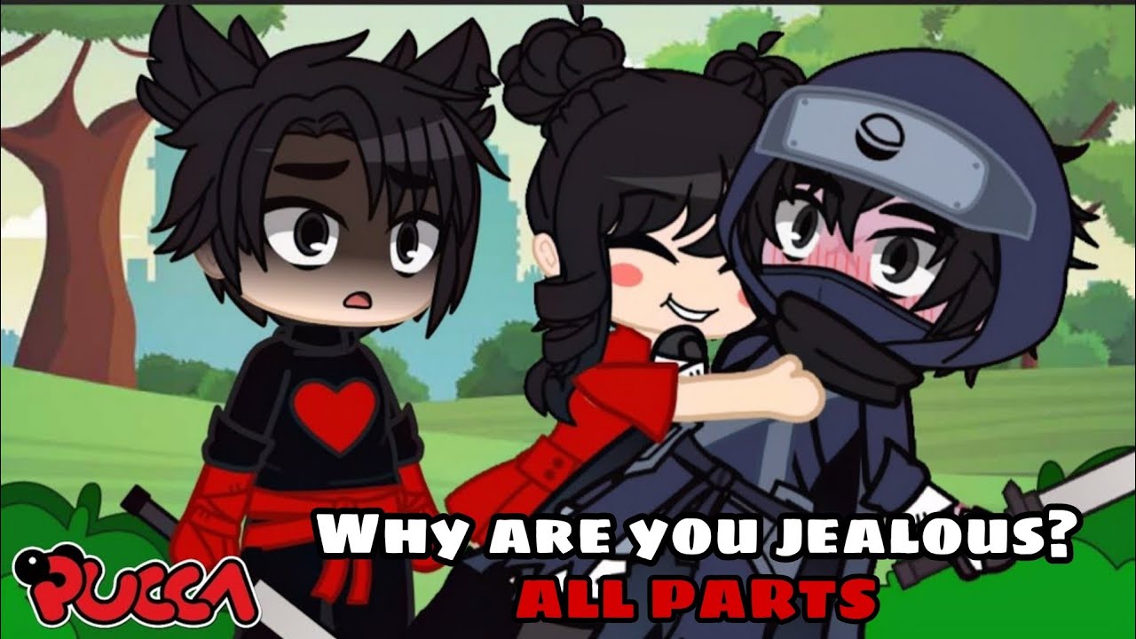 Why are you jealous? ALL PARTS || Pucca || Skit || Garucca vs Tobecca || Gacha Club