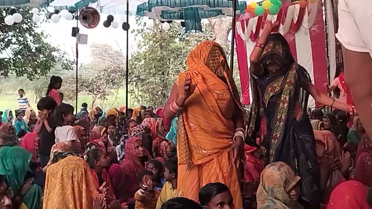 श्री चंदेला मंदिर मठ बाबा पर भागवत कथा का प्रसारण