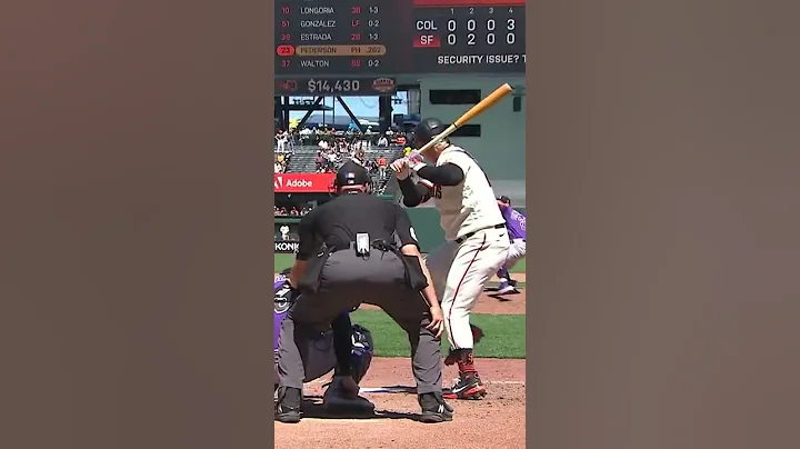 The catcher DID WHAT?! Rockies catcher Brian Serve...