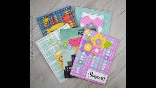 Ideas with Lil' Inker Designs Cover Up Die: Perfectly Plaid
