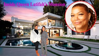 Celebrity Inside Queen Latifah's Mansion | PARTNER, Real estate, Car Collection, NET WORTH 2024, and More Wealth