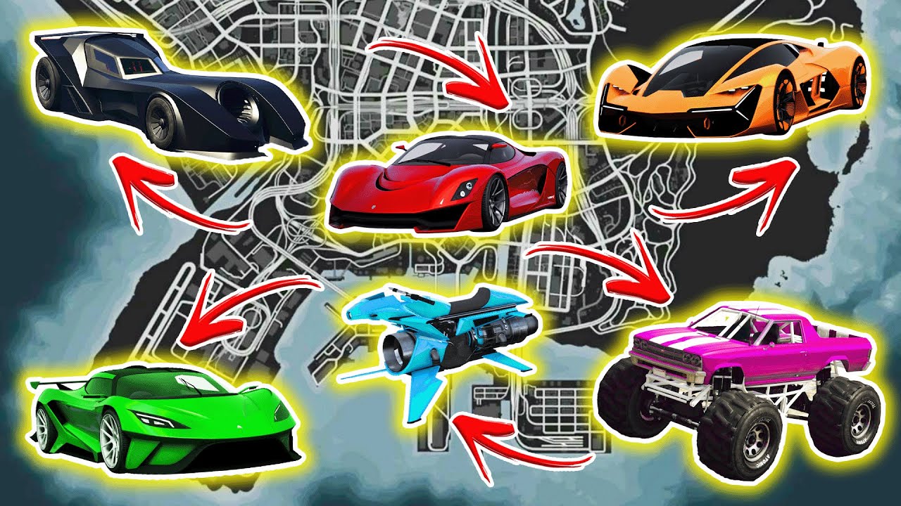 GTA 5 All New Story Mode Rare Cars Locations 2026 PS5 PS4 XBOX 
