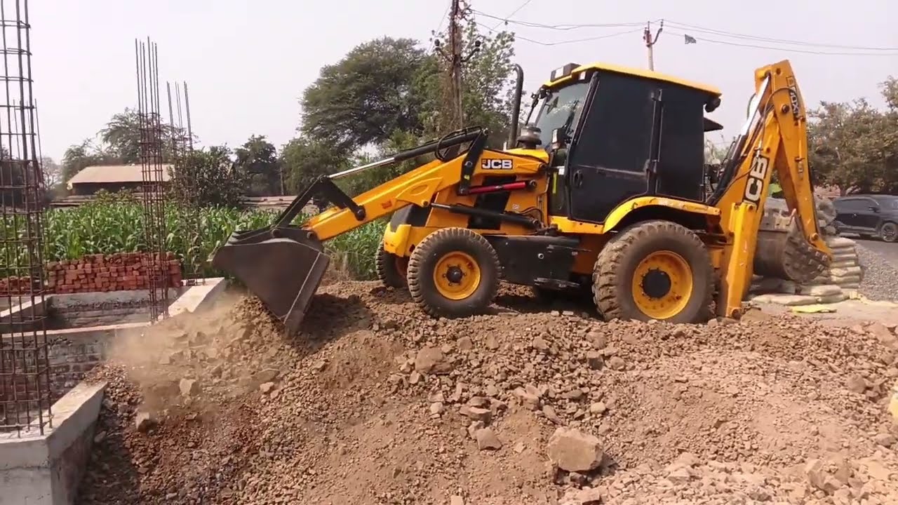 JCB video 📷 vilej vlog જેસીબી મશીન 📸 .rdx JCB machine 