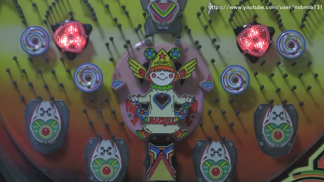 エンゼル（平和工業）【普通機 一発台仕様可能 懐かしのパチンコ