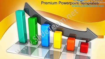 Business Chart Arrows PowerPoint Templates ppt Themes 0812 Slides Backgrounds