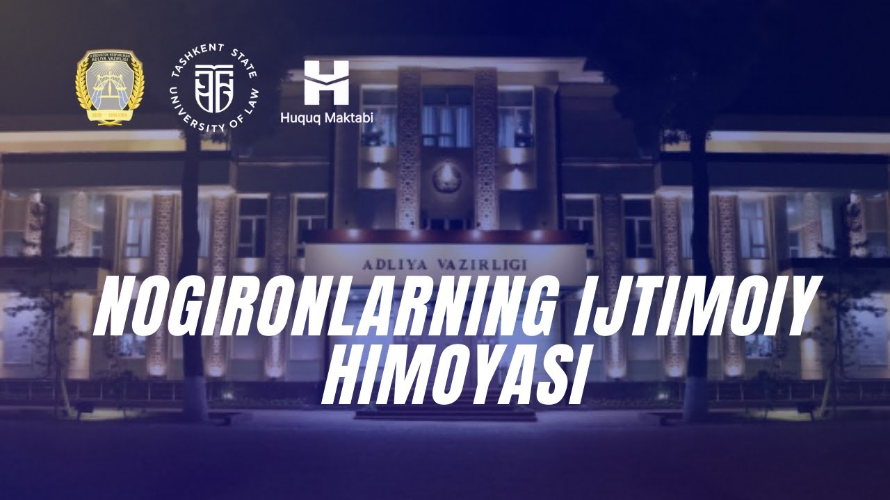 Nogironlarning Ijtimoiy himoyasi