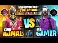 Me gamer vs ajs gamingzone rarest collection versus  free fire best collection in kerala