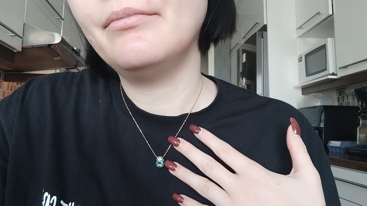 ASMR- Gum chewing and mix of triggers; squishy bear, jewellery sounds, coconut rain