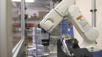 Robotic Key Tag Cutter and Stacker with Denso 6-Axis VP-6242