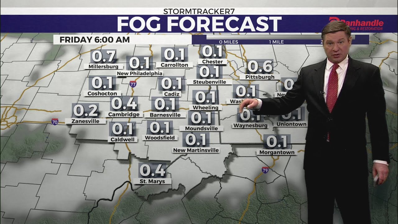 Patchy Dense Fog Tonight