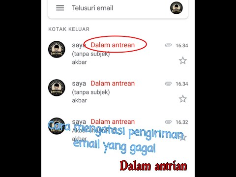 Video: Cara Mengatur Pengiriman Email Yang Tertunda