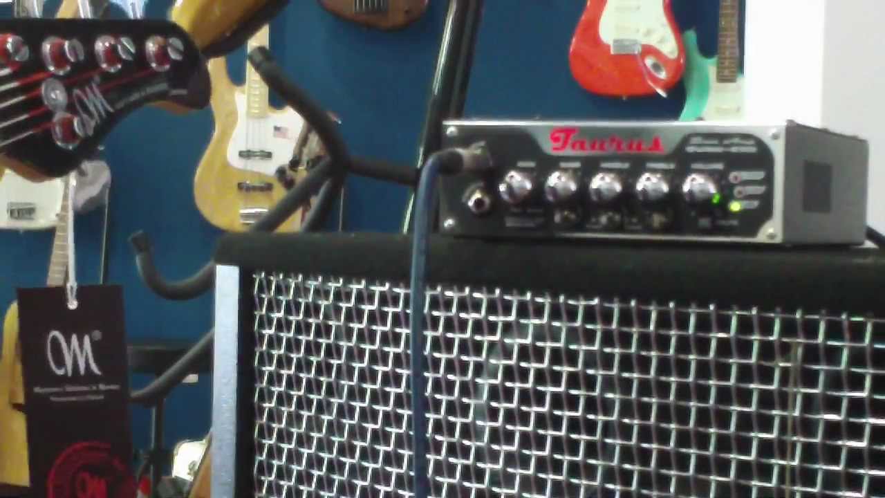 www.melacantomelasuono.it Test 5 Taurus Qube 450 bass head + Mayones Jabba Classic