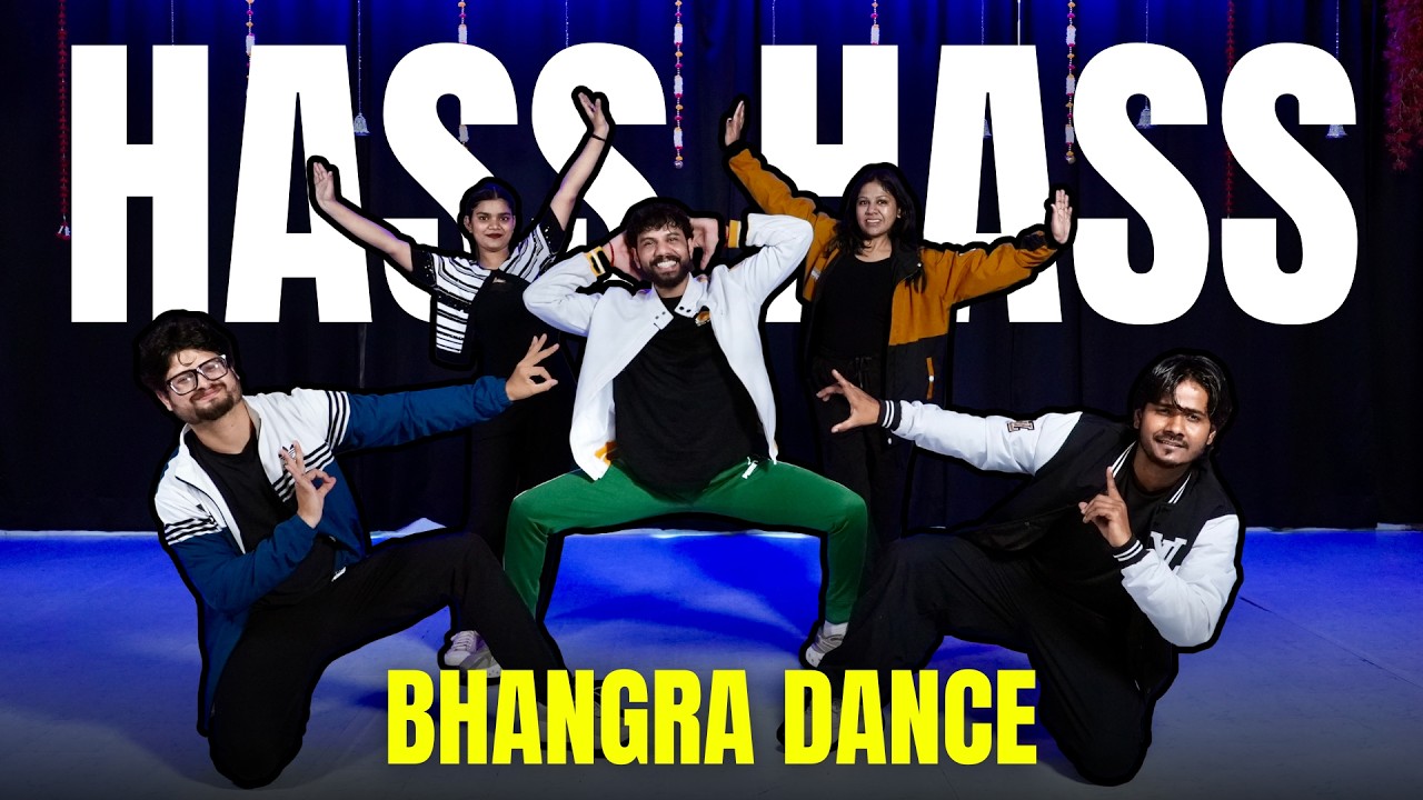 BHANGRA DANCE FITNESS | HASS HASS DILJIT DOSANJH - High Energy