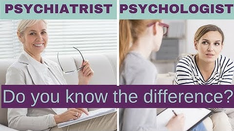 Difference between psychologist and psychiatrist in urdu