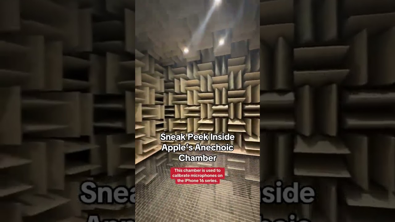 Behind the Scenes: Apple's Anechoic Chamber