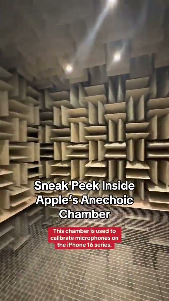 Behind the Scenes: Apple's Anechoic Chamber