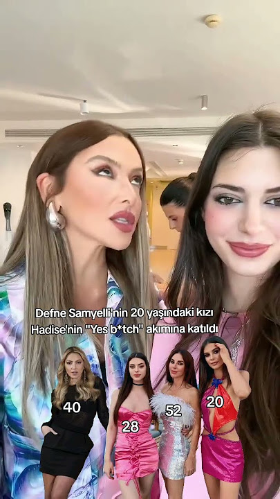 Hadise ve Defne Samyellinin kızı Derin Talu