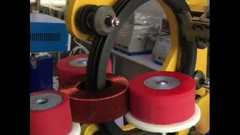 0.3-1.2mm Wire Slider Type Automatic Toroid Coil Winding Machine Common Mode Toroidal Inductor