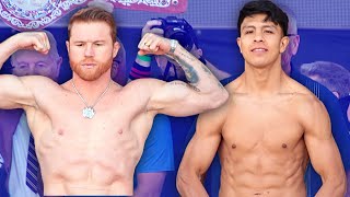 Canelo vs Jaime Munguia • Full Weigh In \& Face Off Video