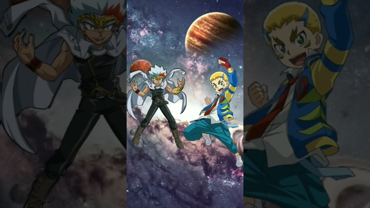 ryuga vs all Beyblade burst fight 