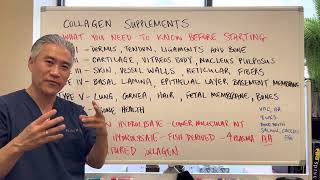 COLLAGEN Supplements.  What you need to know before starting. 🐷🐮🐟🥚