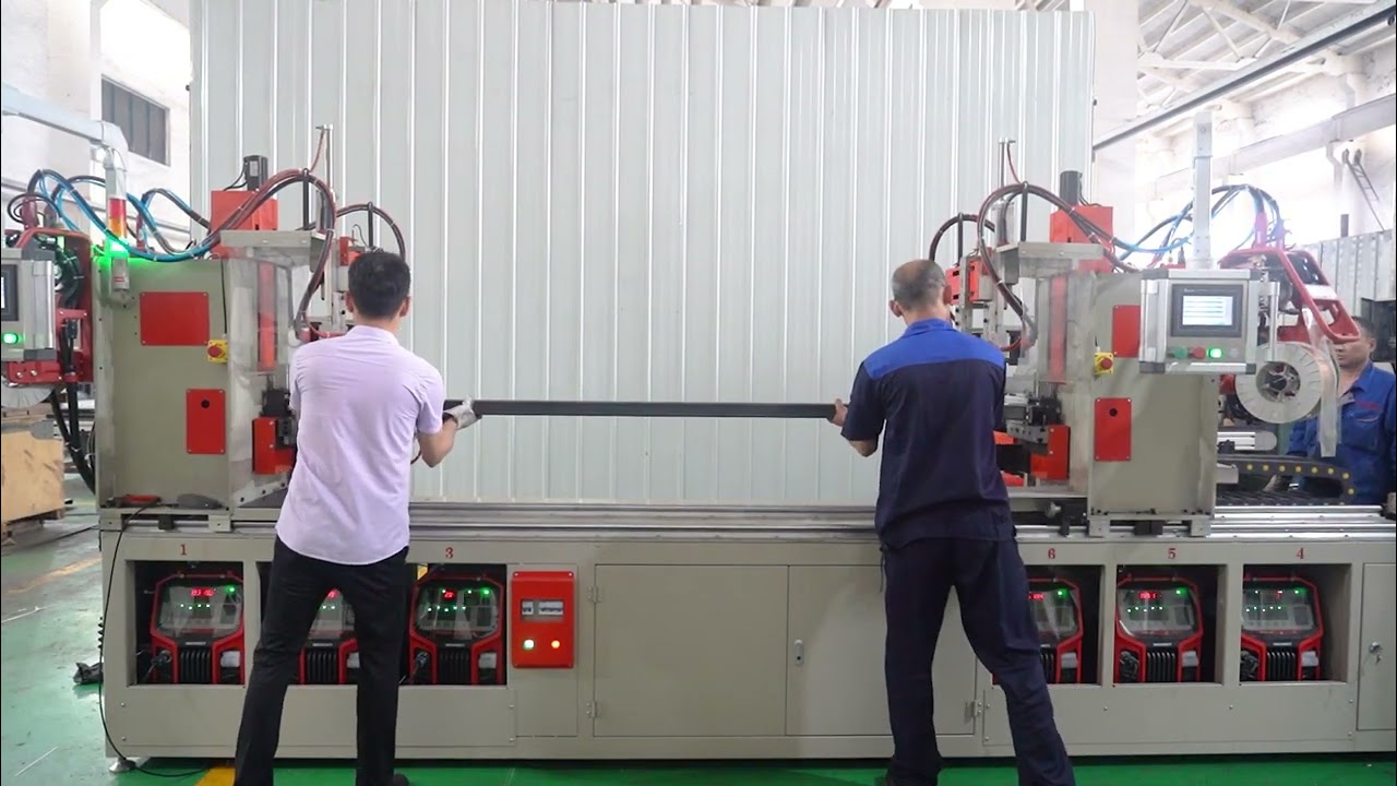 3 Edges Beam Welding Machine-GZ,  Connector Auto Loading