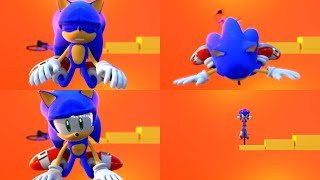 Sonic fall from Bicycle but it's Over 1 million times #sonic