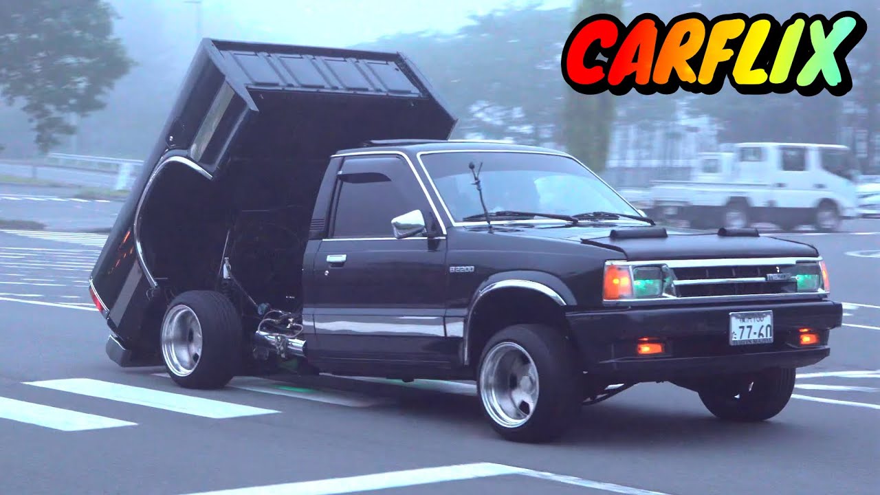 搬出②】CARFLIX ダンプベッドのMazda B2200‼️ミニトラック - YouTube