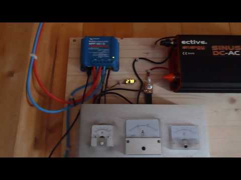 Inselanlage Victron Mppt Laderegler und Netzeinspeisung