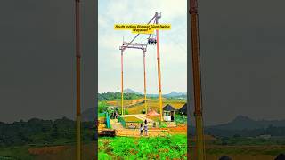 South India's Biggest Giant Swing #wayanad #adventure #travel #kerala #karapuzha #shorts #viral